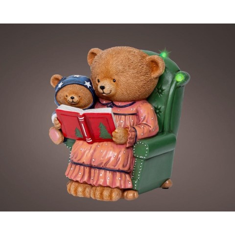 ORSO SU POLTRONA LED H.22 CM.